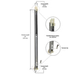 Window Balance - 33DS 55L F - Channel Block & Tackle for Non-Tilt Windows - Garage and Sliding Door Hardware
