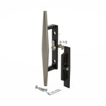 Surface Internal Replacement Wooden Handle Sliding Patio Internal Door Latch Set, 3-1/2 Inch Hole - DH-106X