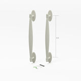 (DH-646) Windoor Sliding Door Interior and Exterior Handle Set, 9-1/4" Hole Space