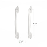 (DH-646) Windoor Sliding Door Interior and Exterior Handle Set, 9-1/4" Hole Space