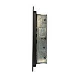 Interlock 2 Point Mortise Lock For Sliding Patio Door with Black Cover - Garage and Sliding Door Hardware