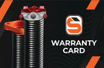 WARRANTY CARD SAMPLE CARD FOR SAMPLE ORDER (1 CARD )