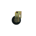 Look Corner Roller without Casing for Sliding Doors | Roller Replacement for Patio Glass Door Repair | Steel Roller | Fix Sliding Doors Roller Hardware (DR-145-W) - Garage and Sliding Door Hardware