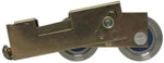 Delmar Roller Assembly for Sliding Door | Tandem Roller Replacement for Patio Glass Door Repair | 1 ¹/₄" Precision Bearing Wheels | Fix and Repair Sliding Door Roller Wheels (DR-266) - Garage and Sliding Door Hardware