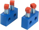 Garage Door Torsion Spring Repair Blocks Blue Color Wire Sizes .2187 - .3065 - BLUE