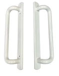 12.5" PGT 5400 Sliding Door Handle Set, Mortise Lock w/  Keys, 7-15/16" Hole Spacing (DH-489-WKA) - Garage and Sliding Door Hardware