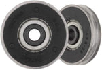 PanAm Roller for Sliding Glass Doors | Roller Replacement for Patio Glass Door Repair | Sliding Door Hardware Stainless Steel | Precision Bearing Wheel (DR-104-SP) - Garage and Sliding Door Hardware