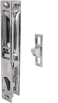 Sliding Glass Patio Door Handle Set, Flush Mount, Non-Keyed, 6-5/8" Screw Holes | Sliding Door Handle Replacement Hardware Repair Fix Sliding Door (DL-502) - Garage and Sliding Door Hardware