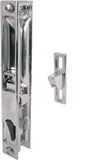 Sliding Glass Patio Door Handle Set, Flush Mount, Non-Keyed, 6-5/8" Screw Holes | Sliding Door Handle Replacement Hardware Repair Fix Sliding Door (DL-502) - Garage and Sliding Door Hardware