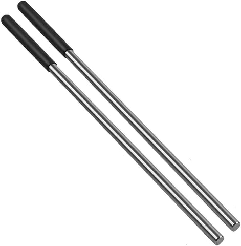 Premium Garage Torsion Spring Winding Bars for All Garage Doors -18" Round (Pack of 2)