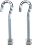 Garage Door Extension Bundle Kit For 8’ Feet Door - Pulleys, Bolts, Nuts, Washers, S Hooks, Clevis Fork, Eye Bolts, Cables