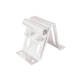 White Series Junior Adjustable Top Fixture, Universal - Garage and Sliding Door Hardware