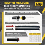 207x2x22 Garage Door Torsion Spring