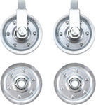 Garage Door Extension Bundle Kit For 8’ Feet Door - Pulleys, Bolts, Nuts, Washers, S Hooks, Clevis Fork, Eye Bolts, Cables