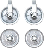 Garage Door Extension Bundle Kit For 8’ Feet Door - Pulleys, Bolts, Nuts, Washers, S Hooks, Clevis Fork, Eye Bolts, Cables