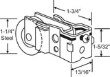 (DR-138-SP) Acorn Roller for Sliding Glass Doors - Garage and Sliding Door Hardware