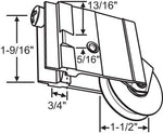 (DR-106-SP) Lawson Roller for Sliding Glass Doors - Garage and Sliding Door Hardware