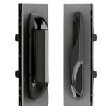 (DH-595-BLACK) Interlock Intuition Sliding Door Handle Kit, BLACK
