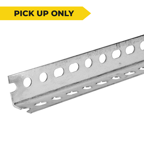Garage Steel Perforated-slotted Angle 10' Feet 16GA Joint Angle Iron