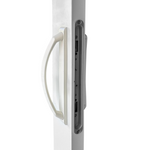 11" Sliding Patio Door Handle White NON-KEYED - 3-15/16" Hole Spacing- DH-741-WHITE