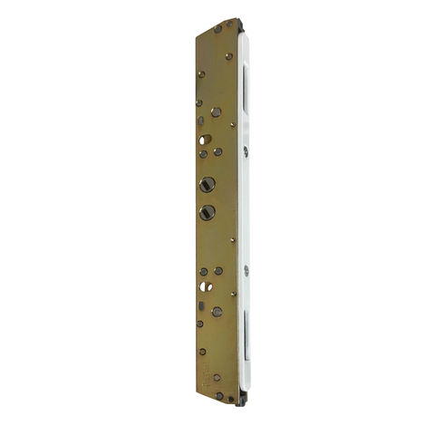 10" Dual Point Mortise Lock, 9-7/8" Hole Spacing, Compatible with either Center or Offset Latch Position