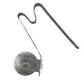 (SR-301-S) Barton Kramer "M" Style Screen Door Roller with Steel Wheel