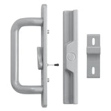 (DH-204-S) Windor Handle for Sliding Door - Offset Latch, Grey - Garage and Sliding Door Hardware