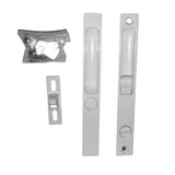 (DL-503) Pan-Am Flush Mount Lock Set for Sliding Doors, 6-5/8" Hole Space - Garage and Sliding Door Hardware