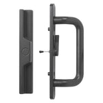 (DH-204-C-B) Windor Handle for Sliding Door, 3-15/16" Hole Space - Center Latch, Bronze - Garage and Sliding Door Hardware