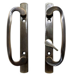 (DH-211) Legacy Handle Set for Sliding Doors, OFF SET LATCH