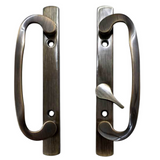 (DH-211) Legacy Handle Set for Sliding Doors, OFF SET LATCH