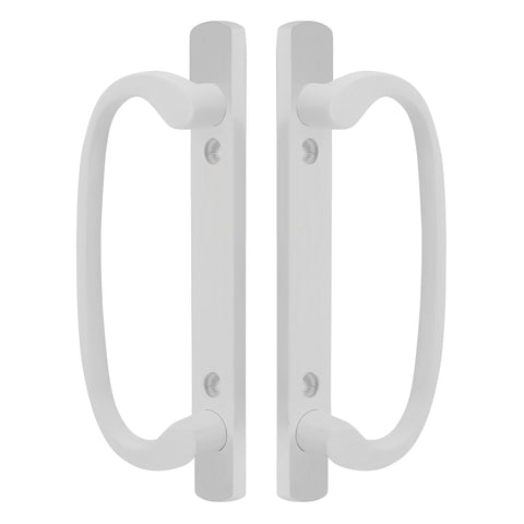 8.5" Legacy Sliding Patio Glass Door Dummy Handle Replacement Set | Sash Controls 2265 Handle Dummy Set | No Mortise, Fits 3-15/16" Screw Holes and 1-1/4" to 2-1/4" Door Thickness - No Latch - Garage and Sliding Door Hardware