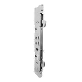 Stainless Steel Amesbury Truth Dual Point 9-15/16" Mortise Lock (No FacePlate) with Anti-Slam Pin for Sliding Patio Glass Door Locking Mechanism Replacement - Garage and Sliding Door Hardware