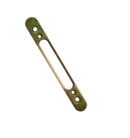 MORTISE LOCK FACE PLATE, WIDE, 4-5/8 INCH SCREW HOLES