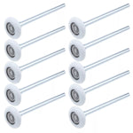 2" Roller, 7" Stem, 11 Ball Bearing Pack of 10