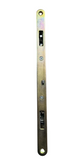 11-3/4" Multi-Point Mortise Lock with Face Plate and Anti-Slam Pin for Sliding Glass Doors | Two Point Replacement Locking Mechanism to Fix and Repair Sliding Patio Door Hardware - Alloy Steel - Garage and Sliding Door Hardware
