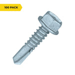 TEK Drill & Tap Screw - 1/4" x 1" HWH (7/16")
