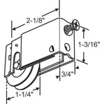 NuAir Roller for Sliding Glass Doors | Roller Replacement for Patio Glass Door Repair | Precision Wheel Bearing - Stainless Steel Roller Smooth Operation Fix Sliding Door (DR-120-SP) - Garage and Sliding Door Hardware