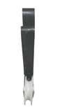 "M"-Shaped Screen Door Roller Replacement, Nylon or Steel Wheels | Sliding Patio Screen Door Repair (SR-301) (2-Pack) - Garage and Sliding Door Hardware