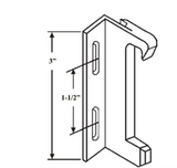 Yale Ogron Sliding Glass & Screen Door Keeper - Mill Finish - Garage and Sliding Door Hardware