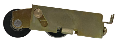 Sliding Door Tandem Roller Assembly Steel Ball Bearing C-Tab 1-1/4 in. (DR-261) - Garage and Sliding Door Hardware