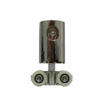 CRL Polished Chrome Hydroslide | Sliding Door Hanger Kit For Sliding Hanging Doors - Garage and Sliding Door Hardware