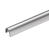 Snap On Repair Track Cover 1/4" inch for Sliding Patio Glass Screen Doors | Sliding Door Repair Replacement Stainless Steel | Fix Sliding Glass Door Track Cover - Garage and Sliding Door Hardware