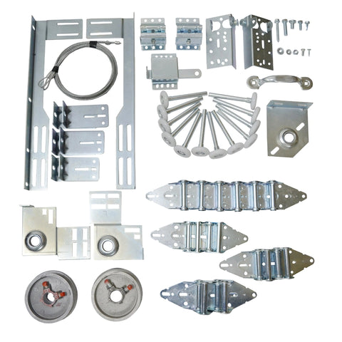 Garage Door Hardware Installation Kit for 16' by 7' Doors