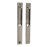 Sliding Patio Glass Door Flush Mount Dummy Handle, 6-5/8" Hole Spacing - No Lock