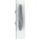 (DH-595-SILVER) Interlock Intuition Sliding Door Handle Kit, SILVER - Garage and Sliding Door Hardware