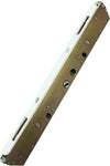 10" Dual Point Mortise Lock, 9-7/8" Hole Spacing, CENTER Latch Position