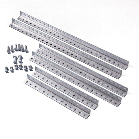 Overhead Garage Door Track Angle Iron Hanging Kit
