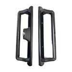 PGT Interior and Exterior Sliding Door Handle (Black or White) WITH LOCK AND KEY - Special Order Only - Garage and Sliding Door Hardware