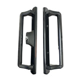 PGT Interior and Exterior Sliding Door Handle (Black or White) WITH LOCK AND KEY - Special Order Only - Garage and Sliding Door Hardware